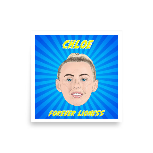 Chloe Kelly Forever Lioness Poster Print